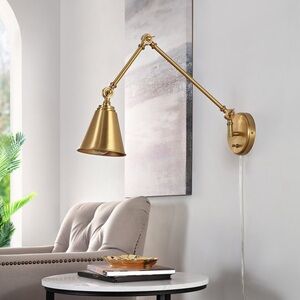 Kensley 21” Wall Sconce - SCN4067 - Brass - Safavieh